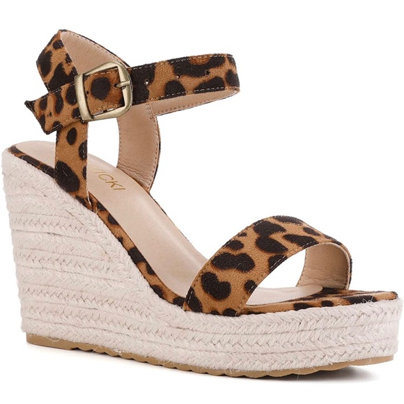Platform wedge sandals - Picture 3 of 6